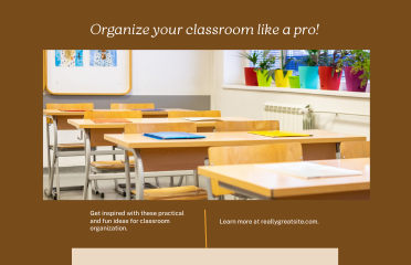 Organize your classroom like a pro!